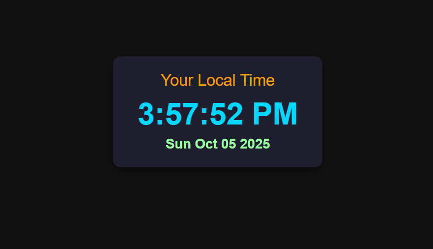 Digital Clock Thumbnail